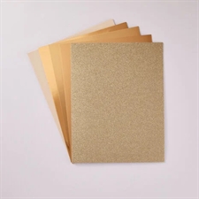Spellbinders Treasured Cardstock (8.5x11") - Rose Gold Assortment (15 ark)